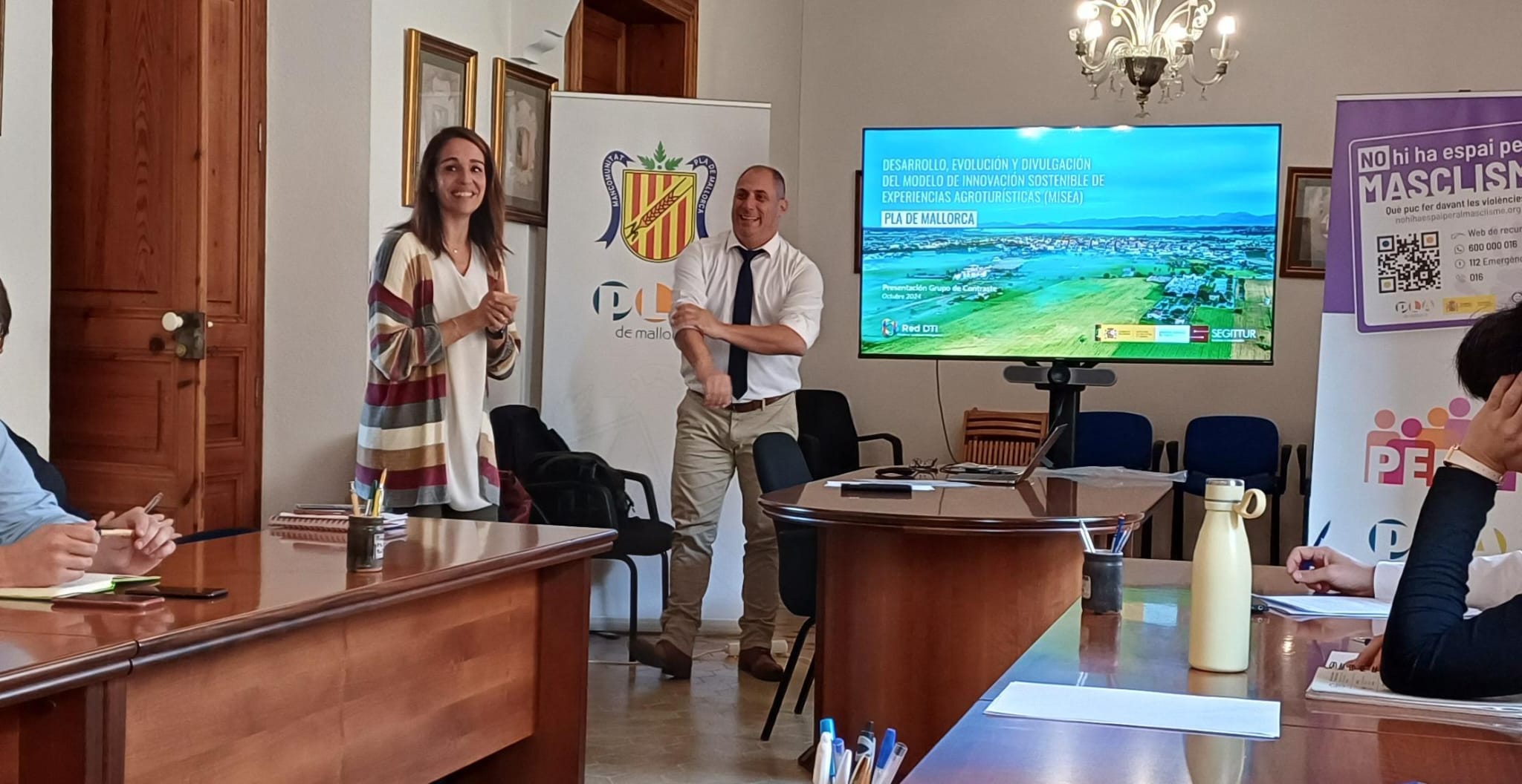 La Mancomunitat de Pla de Mallorca treballa en col·laboració amb Secretaria d' Estat de Turisme, SEGITTUR, en la creació d'experiències agroturístiques
