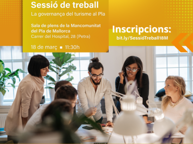 Sessió de Treball La governança del Turisme al Pla