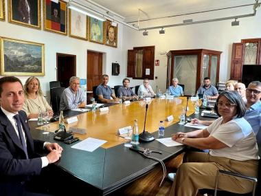 La Mancomunitat del Pla de Mallorca analitza amb el Consell els reptes hídrics i altres necessitats dels municipis