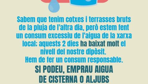 MANCA AIGUA AL PLA
