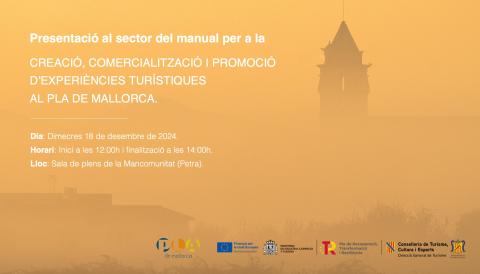 Presentació Manual per a la Creació, Comercialització i Promoció d’Experiències Turístiques d’hivern al Pla de Mallorca