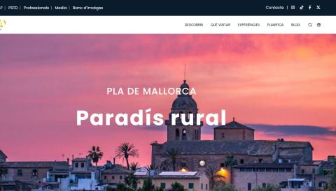 Web Turística Pla de Mallorca